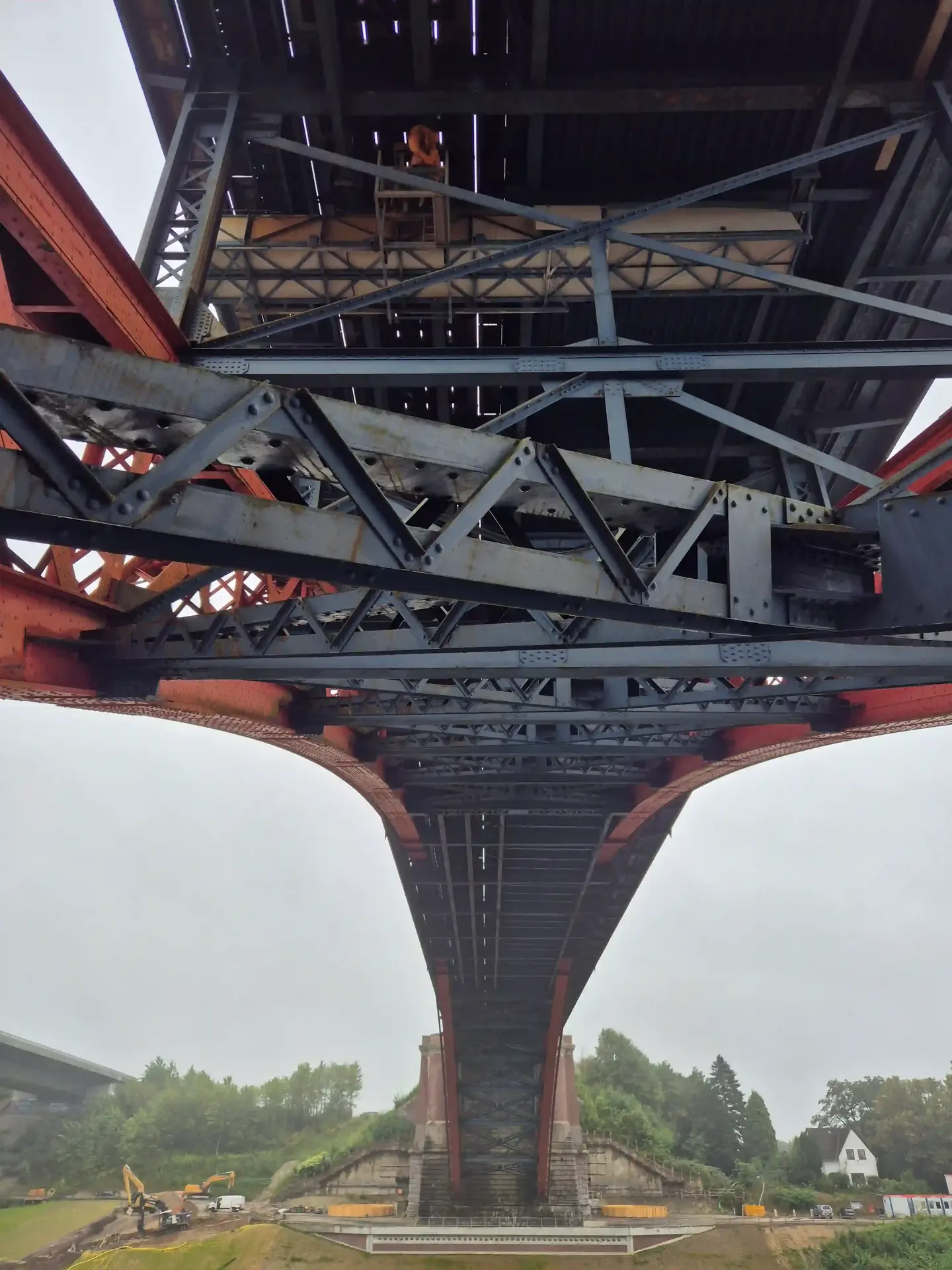 Brücke über einen Fluss