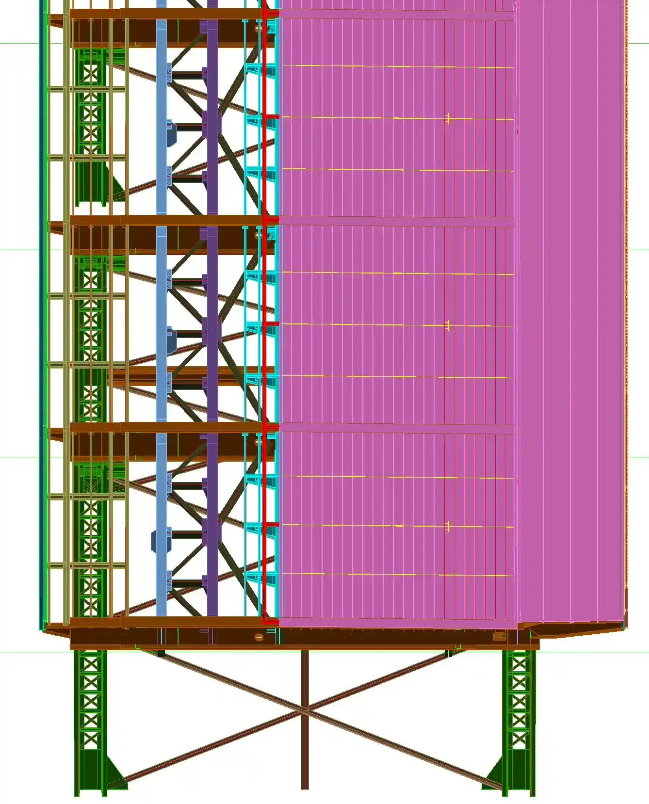 konstruierte Brücke
